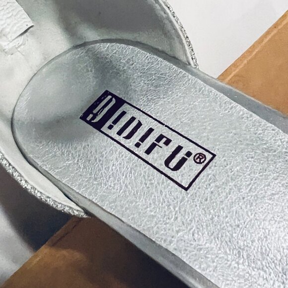 IDIFU NWB-Women's 2" Kitten Heels-Formal Stretch Strappy Ankle-Open Toe-Sz. 9 - Picture 15 of 16